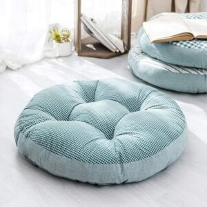 English Home Grand Coussin de Sol Rond, Coussin de Sol épais